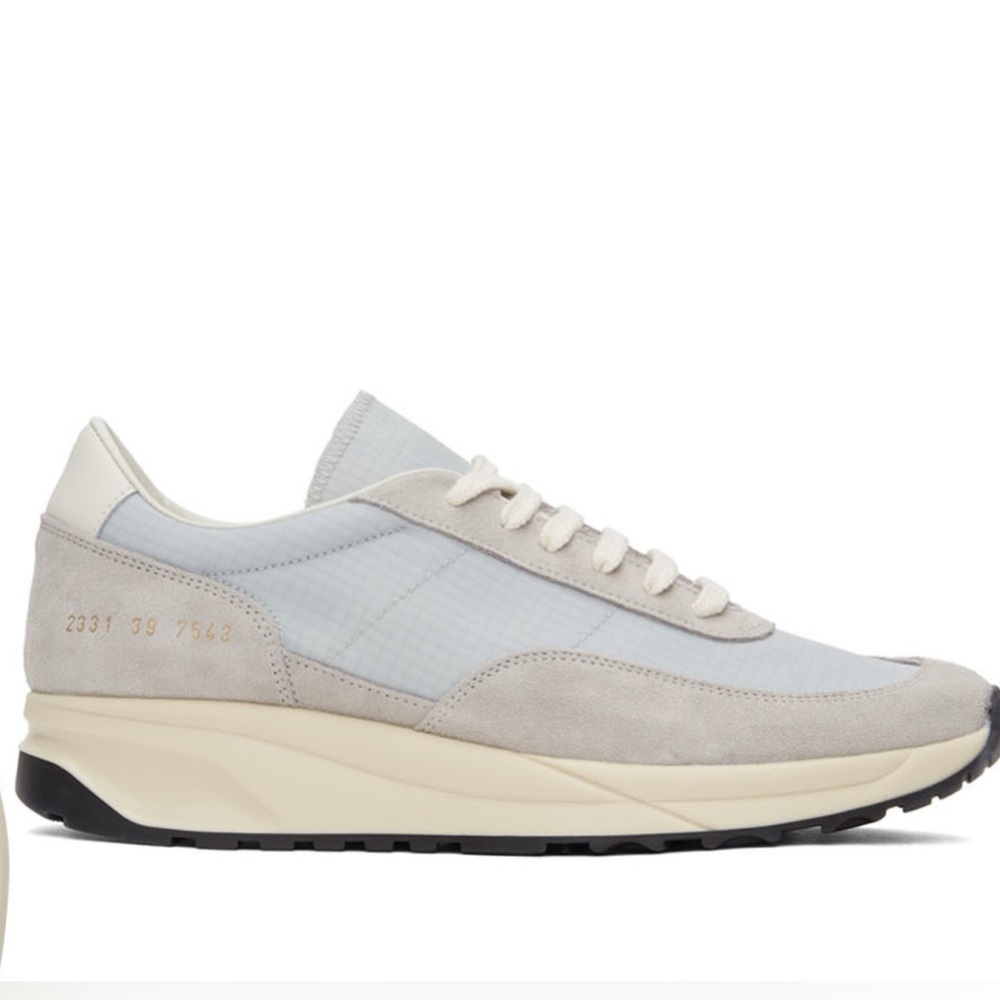 COMMON PROJECTS 7543 Grey Track 80 Sneakers 39